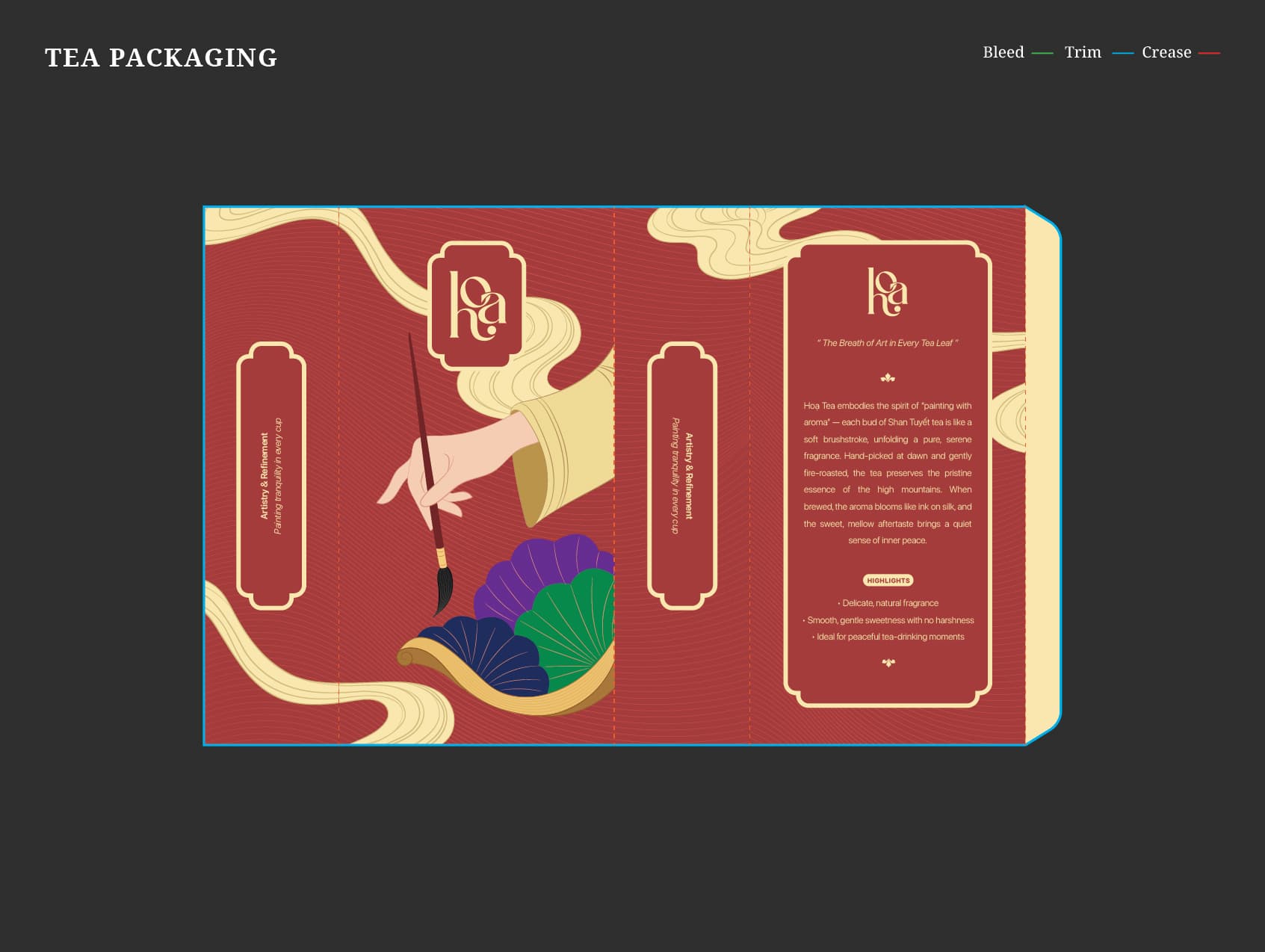 Celestial four arts - Tea Packaging image 3