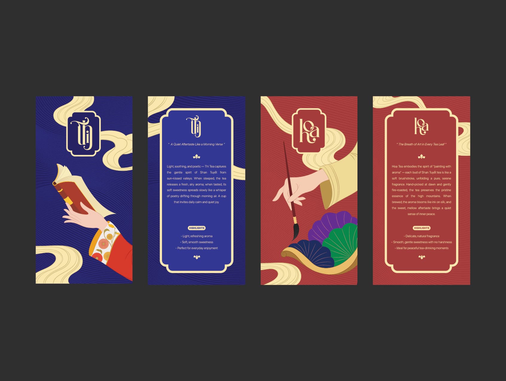 Celestial four arts - Tea Packaging image 9