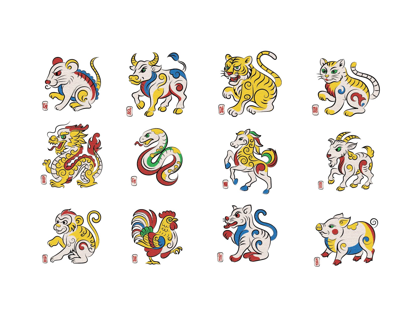 Heritage 12 Zodiac Animals image 7