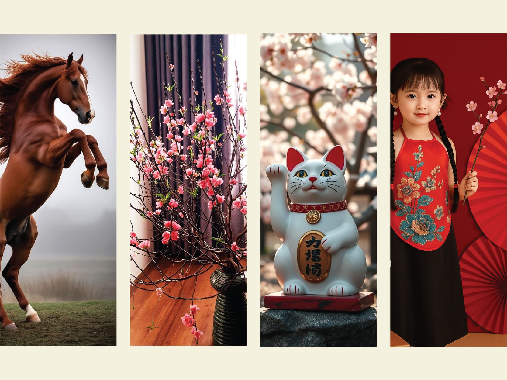 The Four Hues Of Spring - Red Envelope image 1