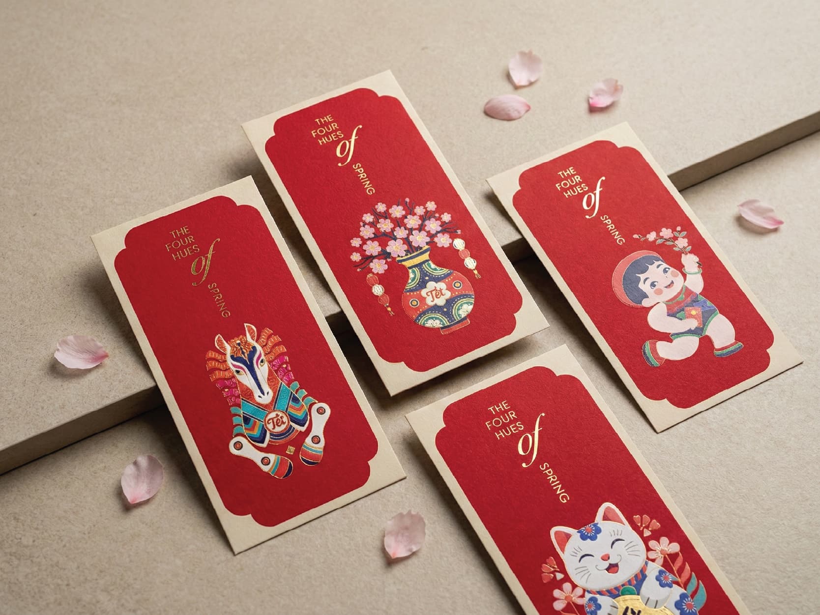 The Four Hues Of Spring - Red Envelope image 12
